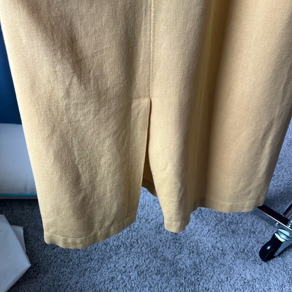 Studio Park x Leah Williams Regular Elevated Linen Dress XS - Picture 5 of 12